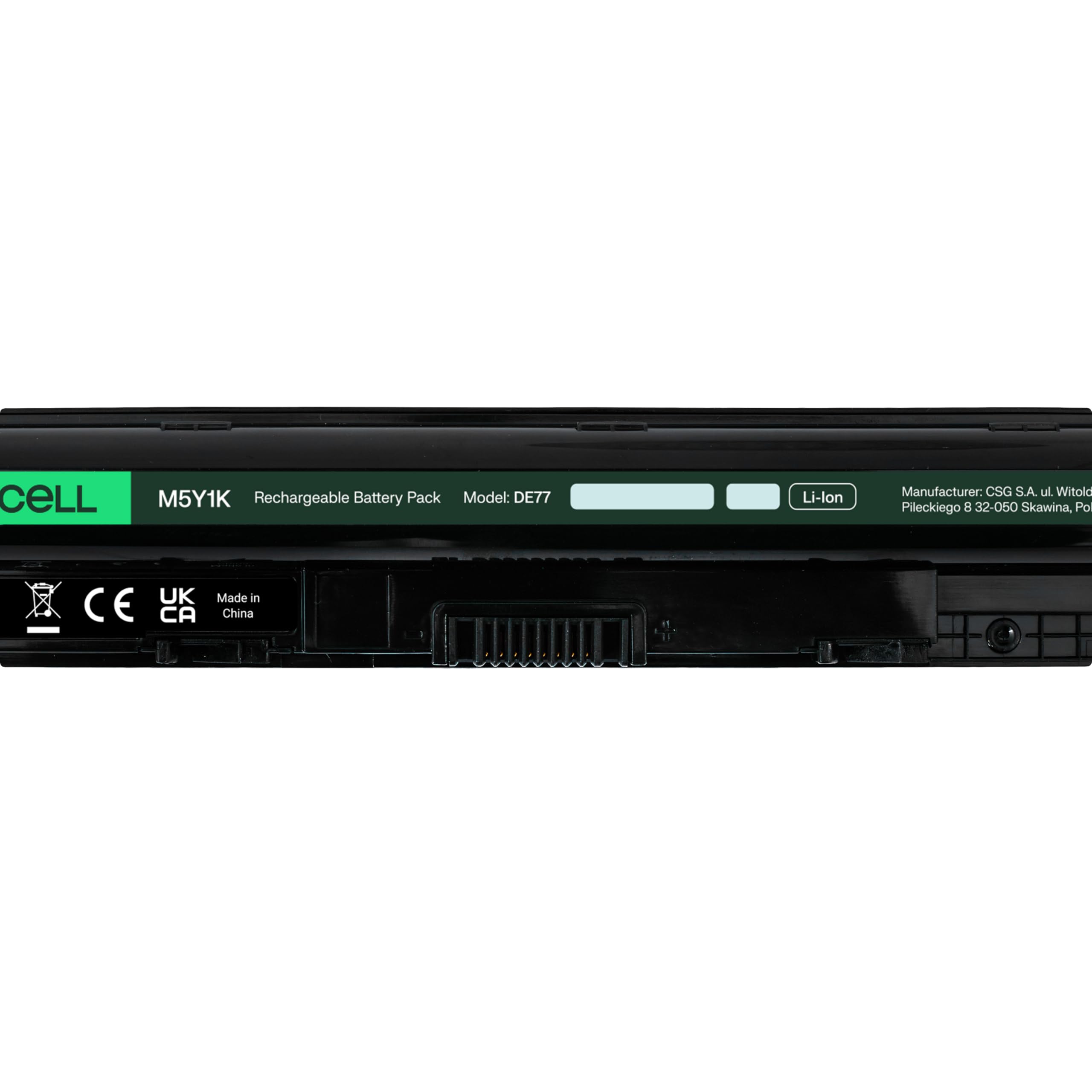 GreenCell do Dell Inspiron 3451 3555 3558 5551 5552 5555 (14.4-14.8 V, 2200 mAh, Kolor czarny) 53-BBBR GXVJ3 HD4J0 HD4JO K185W M5Y1K WKRJ2 P60G001 P60G002 P60G003 P60G004
