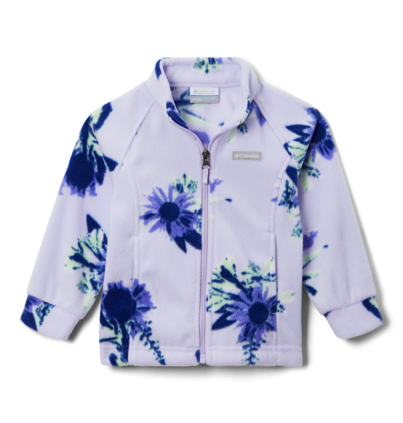 Columbia Youth Girls Benton Springs II Printed Fleece Jacket