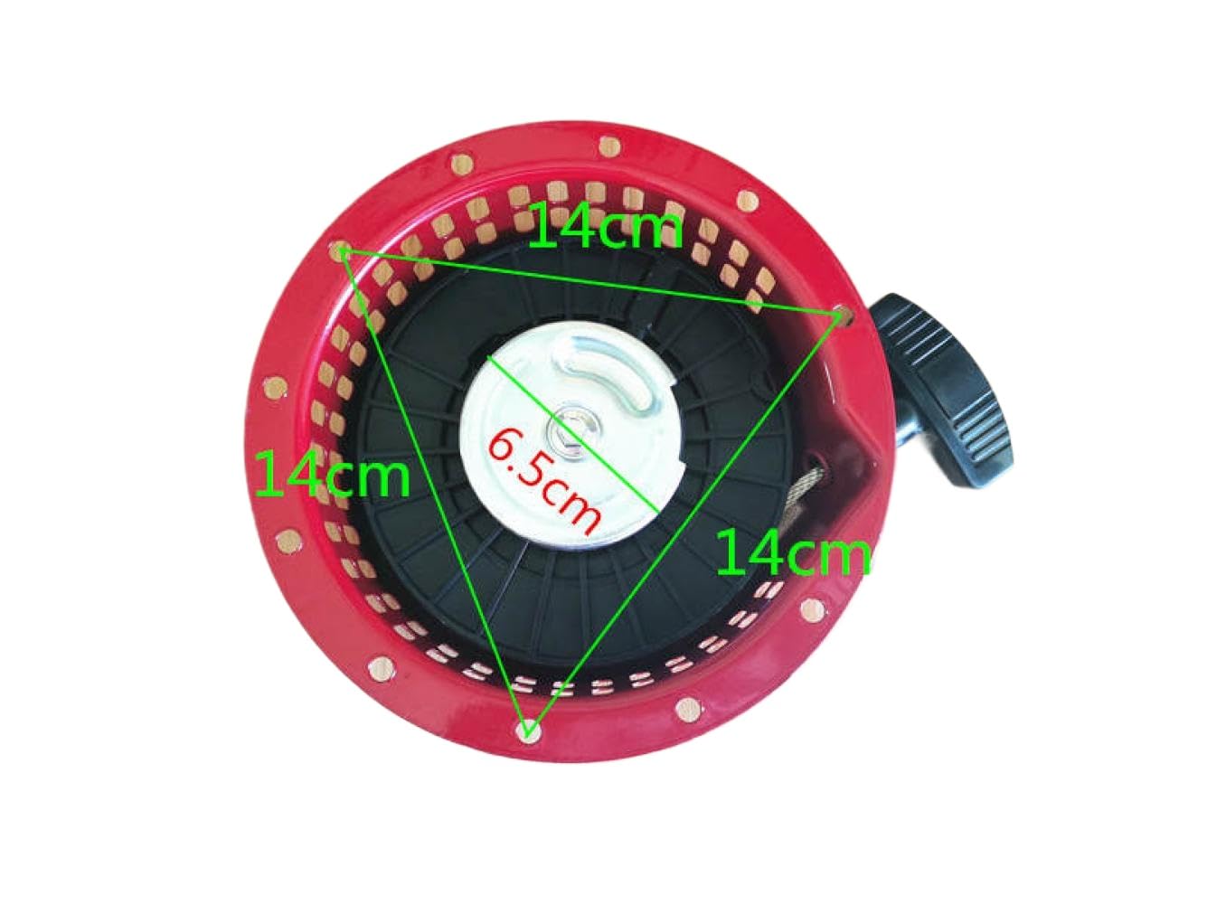 Avviamento a strappo serie G Maniglia per avviamento a strappo Corda compatibile G200 G150 G300 GV150 GV200 GX110 GX140 GX160 Riavvolgimento a cricchetto in acciaio