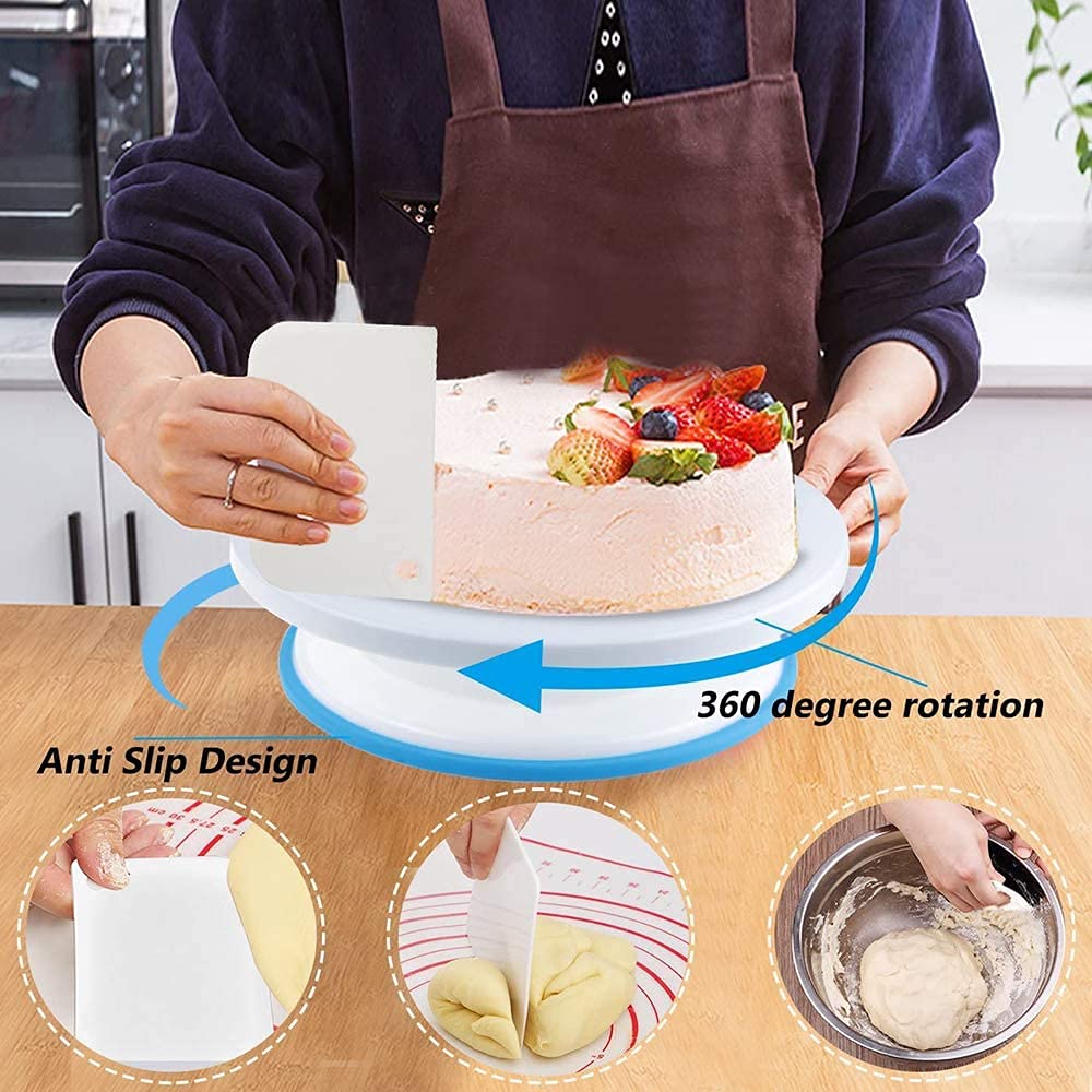 回転台 27cm ケーキ　ナッペ　業務用　美品　ケーキ回転台　製菓道具　厨房用品 Amazon | ケーキ 回転台 セット 27cm スイーツ スパチュラ