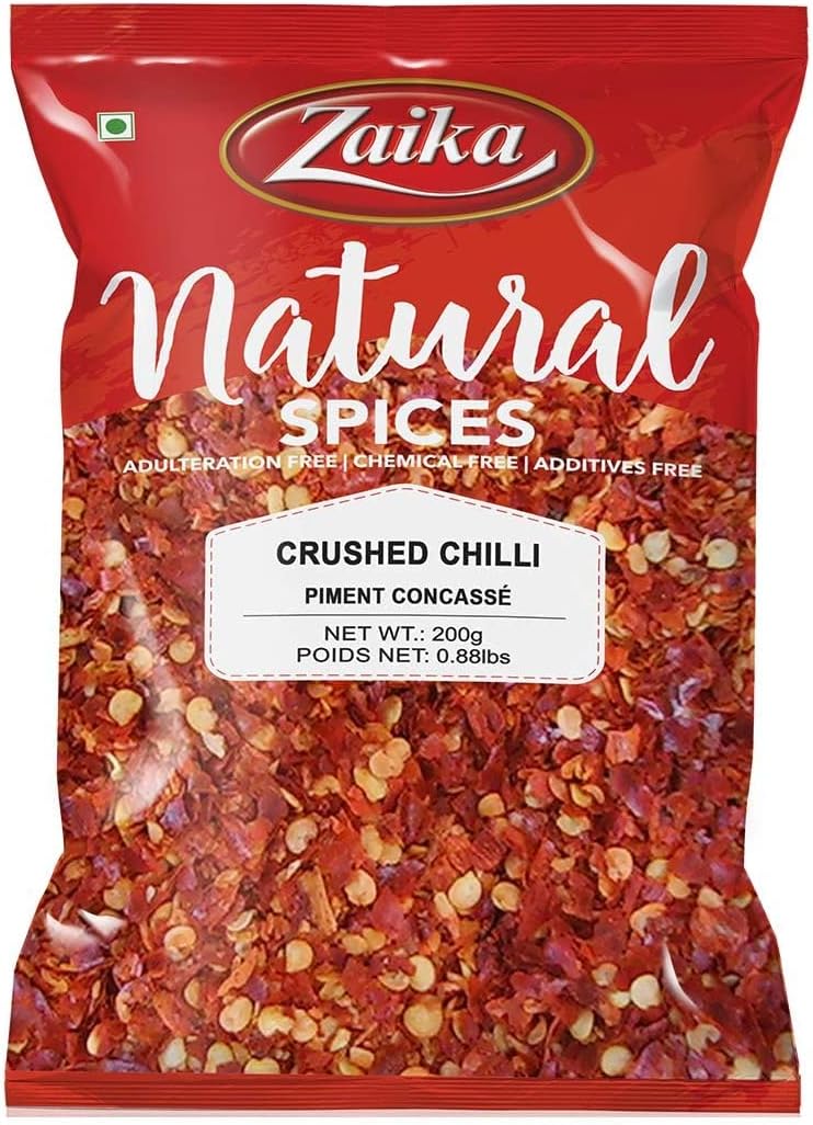 Zaika All Natural Crushed Chilli Flakes (400G) Amazon.ca Grocery