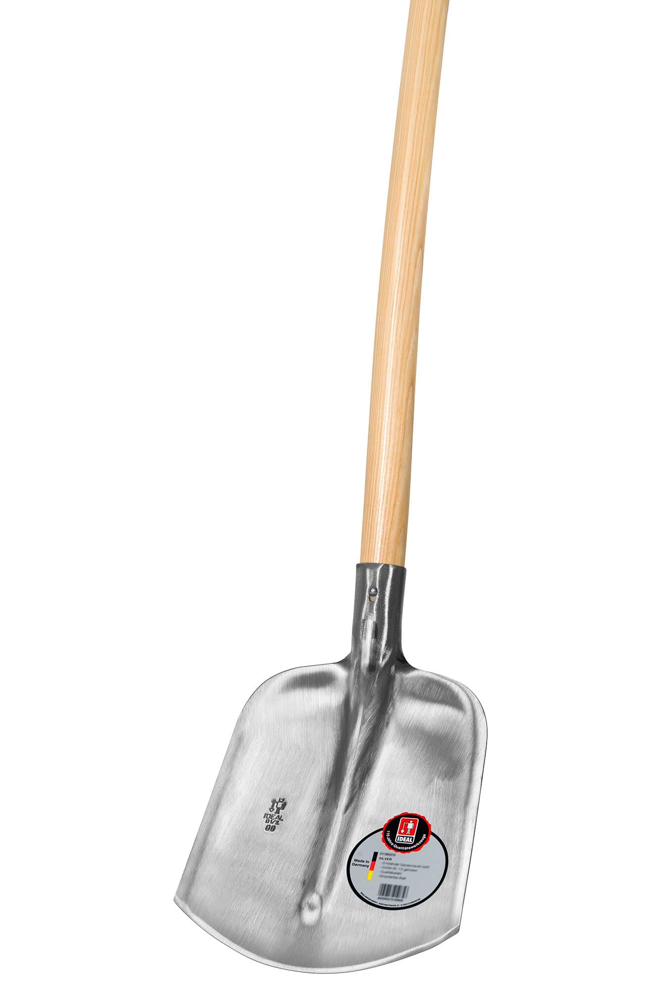 IDEAL, Pala con Manico a T in Frassino, 100 Cm