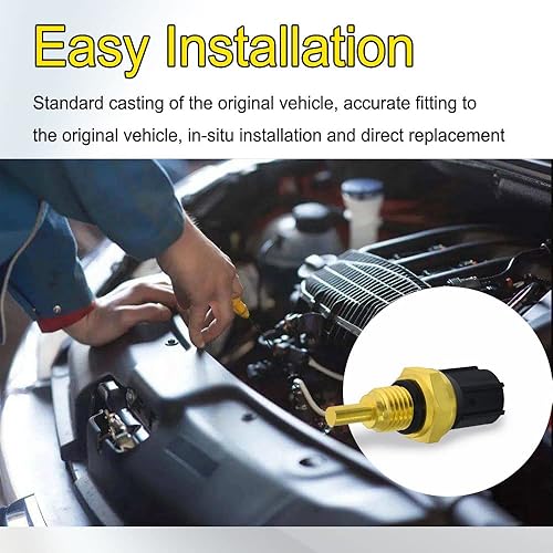 Miniatura 5 de Sensor de temperatura del refrigerante del motor, 37870-PJ7-003, 37870PJ7003 Interruptor del sensor de temperatura del refrigerante del coche