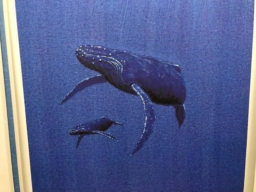 ChristianRieseLassen 「鯨と海」シルクスクリーン ChristianRieseLassen 「鯨と海」シルクスクリーン