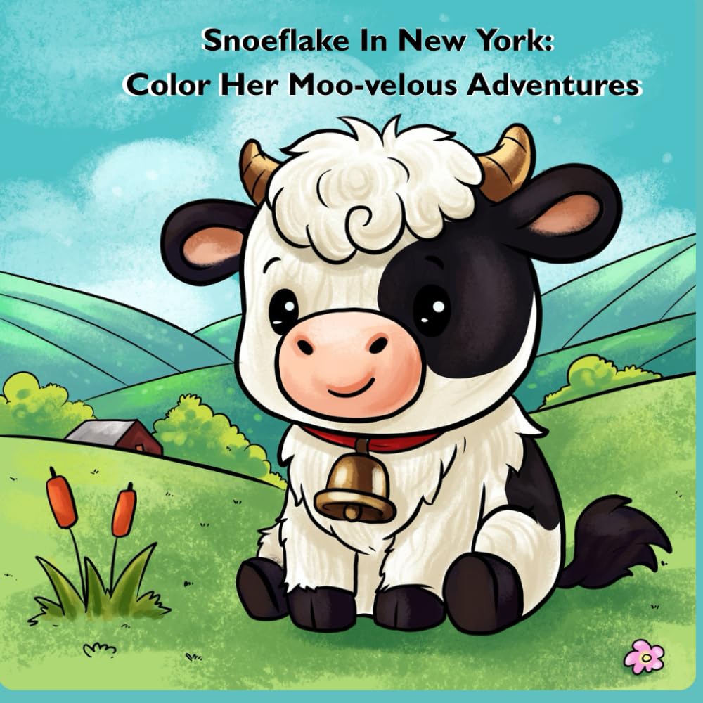 Snoeflake In New York: Color Her Moo-velous Adventures (Snoeflake's Adventures)