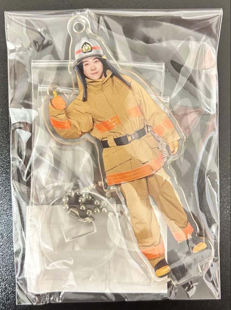 Amazon.co.jp: 大森元貴 消防士 アクスタ ライラック : おもちゃ
