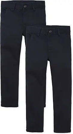  Boys' Stretch Skinny Chino Pants, Multipacks