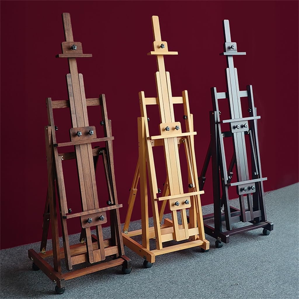 Large Wooden Easel Support Type Art Student Flat and Use Drawing Board Sketch Oil Painting(D)