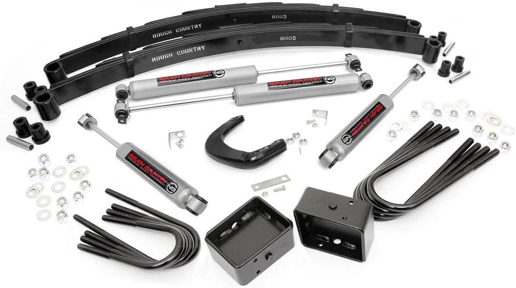 Rough Country 4" Lift Kit for 1977-1987 Chevy/GMC C20/K20 Pickup - 150.20