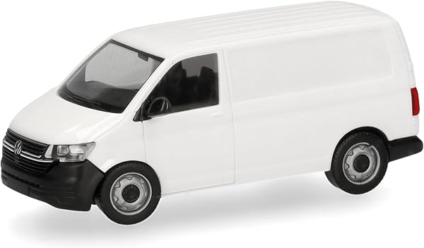 Herpa kit di modellismo MiniKit VW T6.1 furgone, bianco (1 pezzo), miniatura in scala 1:87, pezzo da collezione, kit per modellismo, plastica - 2