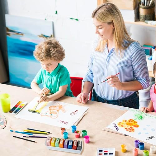 Miniatura 7 de Sellos de oficina con 8 mensajes, con tinta y bandeja de almacenamiento (8 piezas)