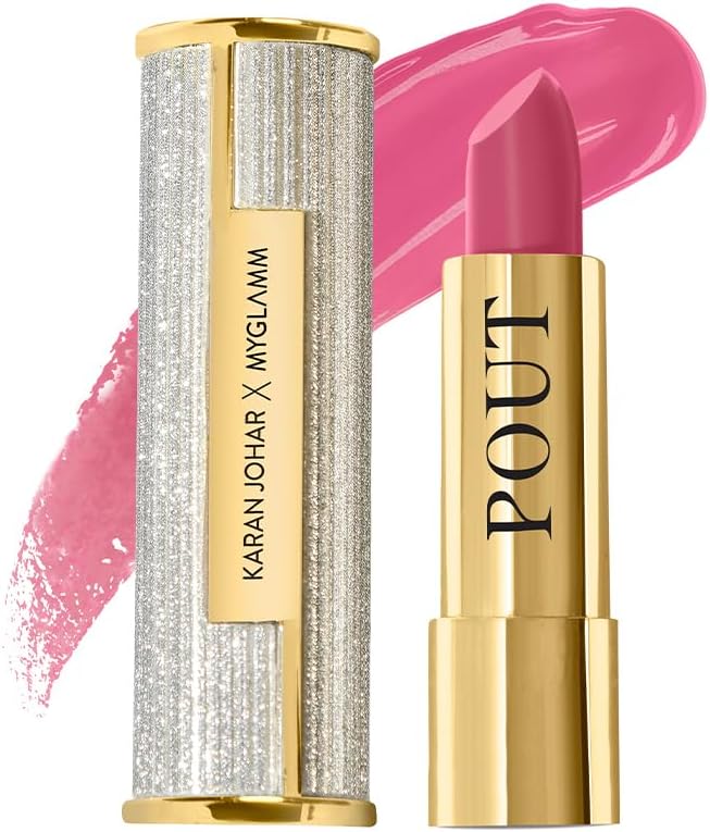 MyGlamm POUT by Karan Johar-Poutitude (Fuschia Pink Shade, 3.5g) (Petal Glow)