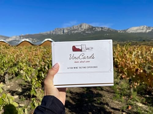 Miniatura 5 de Tarjetas de vino: juego de cata de vinos: guía completa para principiantes con tarjetas didácticas para aprender sobre maridajes y organizar una