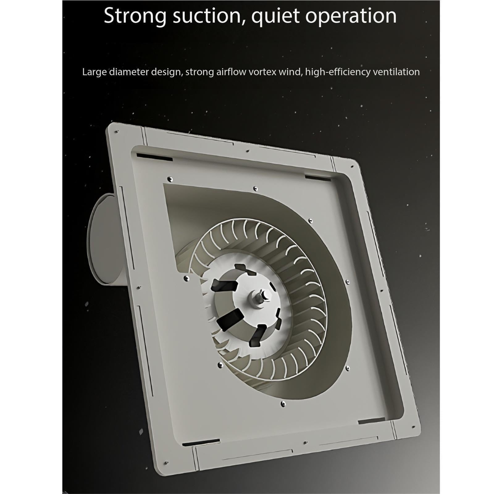 Bagno Ventilatore di scarico a soffitto Cambio aria Ventilatore di scarico