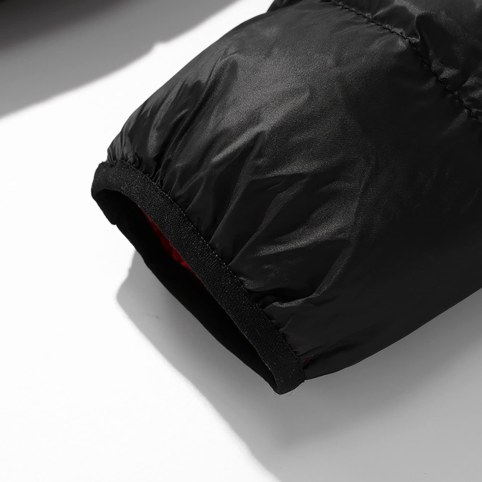 LUCKME Ogrzewana kurtka dla mężczyzn, podgrzewana bluza z kapturem, płaszcz grzewczy, ciepła odzież, ładowanie USB, elektryczny ogrzewacz ciała, 5 stref grzewczych, kurtka z kapturem, do uprawiania