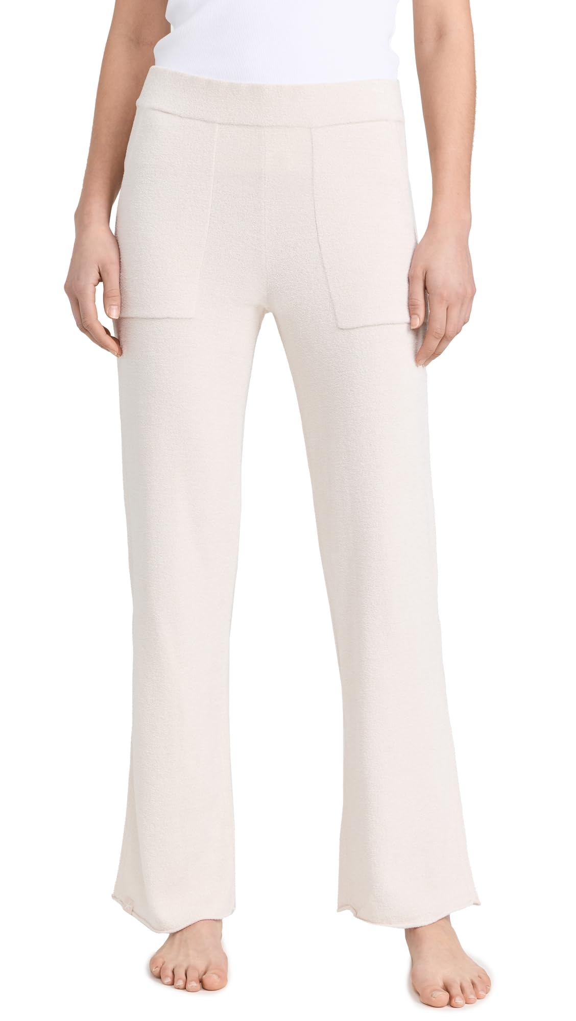 Barefoot Dreams Womens Wide Leg Rolled Hem Pants