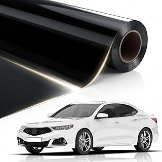 Film Teinté Voiture BLACKGLASS IX® Rouleau de Qualité Pro pour Vitres et Véhicules (5% TLV, 6mx65cm, 2 Épaisseurs, Limo Black) Film Solaire Anti-Reflet Anti-Regard - Mode d’Emploi
