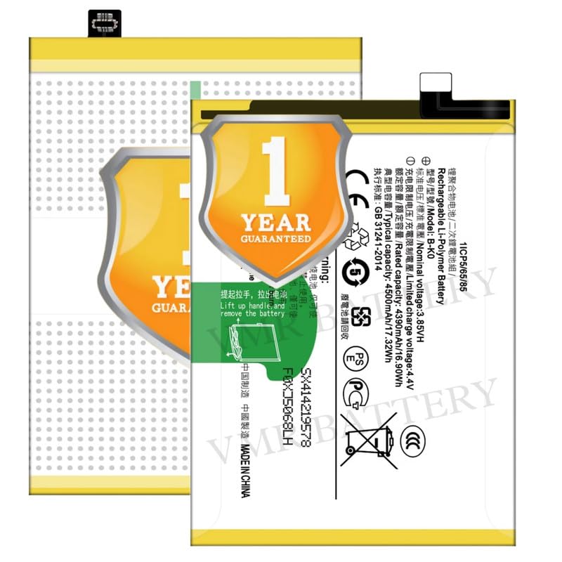 Image of Original B-K0 Battery Compatible for Vivo iQOO Neo 855 (V1936A, V1936T) - (4500mAh) - 1 Year Warranty K7