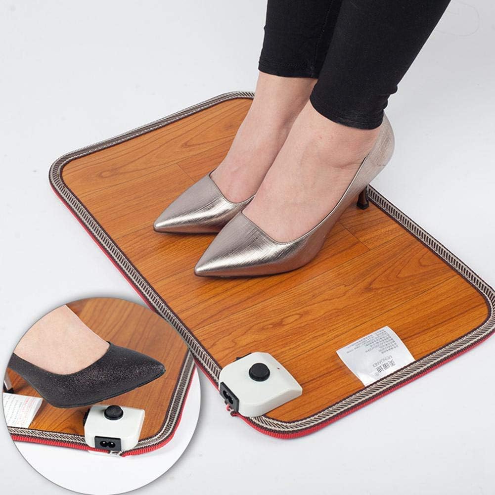 cuscinetto riscaldante per i piedi sotto la scrivania