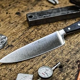 Upgrade Your Kitchen: Buy the Wüsthof Classic 7-Inch Chef's Knife in Elegant Black – Wüsthof