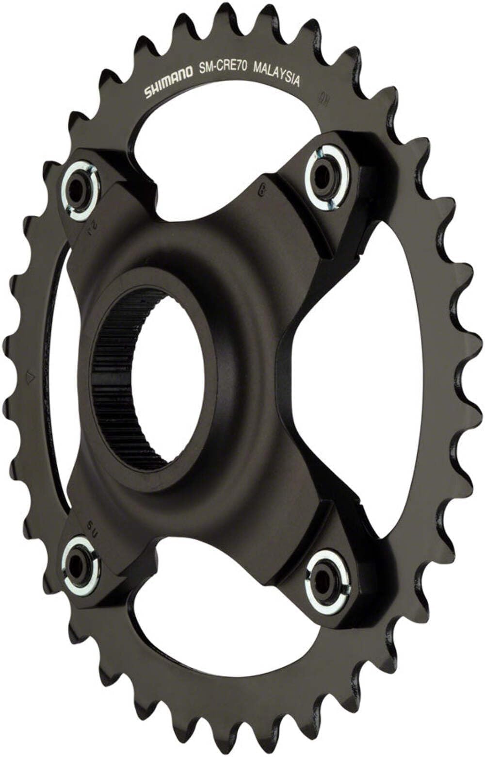 Shimano STEPS SM-CRE70-B Chainring without Chainguide, 53mm Boost Chainline, 34t