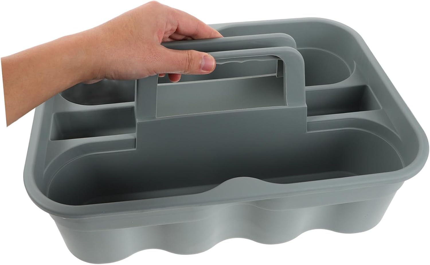 Cleaning Basket Handle Plastic Tool Tote for Car Wash Auto Detailing Supplies Portable Storage Organizer