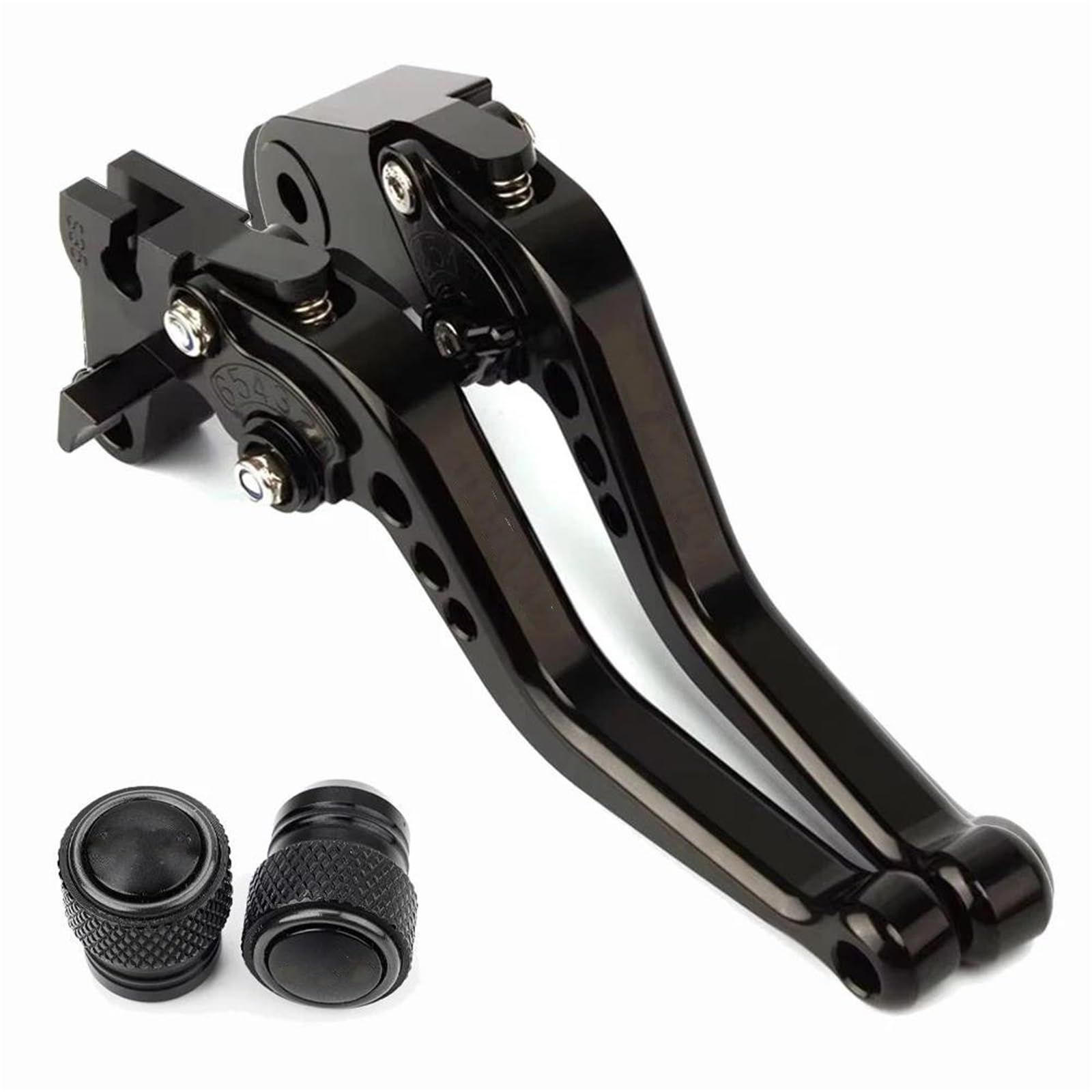 Palancas de freno CNC Ninja 650 de aluminio anodizado de alta resistencia