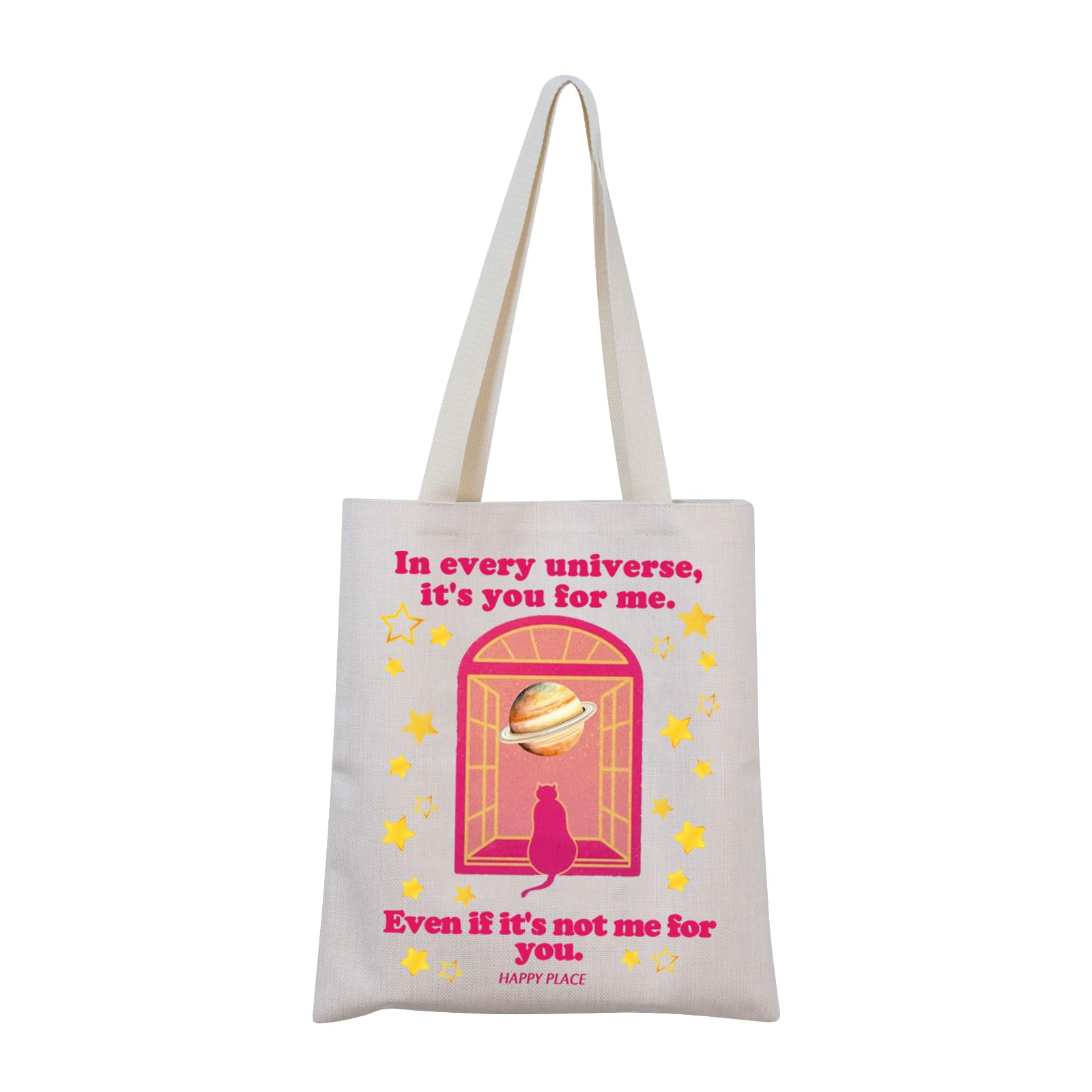 Happy Place Inspired Gift Emily EmHen Tote Bag Henry Fans Gift for Bookish