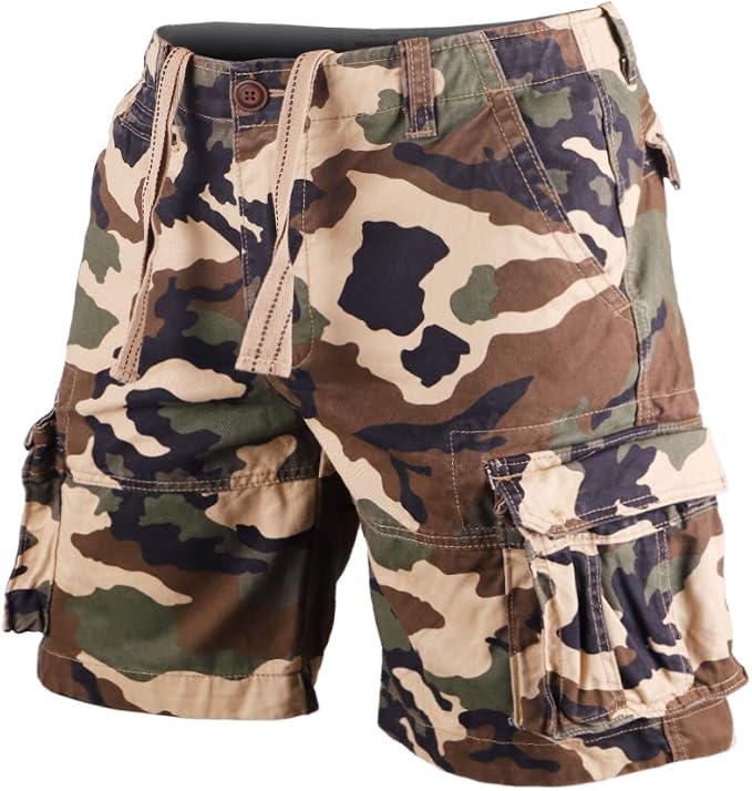 Muscle Alive Uomo Vintage Cargo Shorts Gli Sport Bermuda Campeggio  Escursionismo Camuffare Pantaloncini Cotone : Amazon.it: Abbigliamento