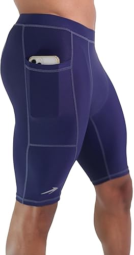 CompressionZ Pantalones cortos de compresión para hombre, ropa interior deportiva de compresión de elastano