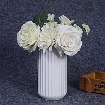 White Decorative Ceramic Vase