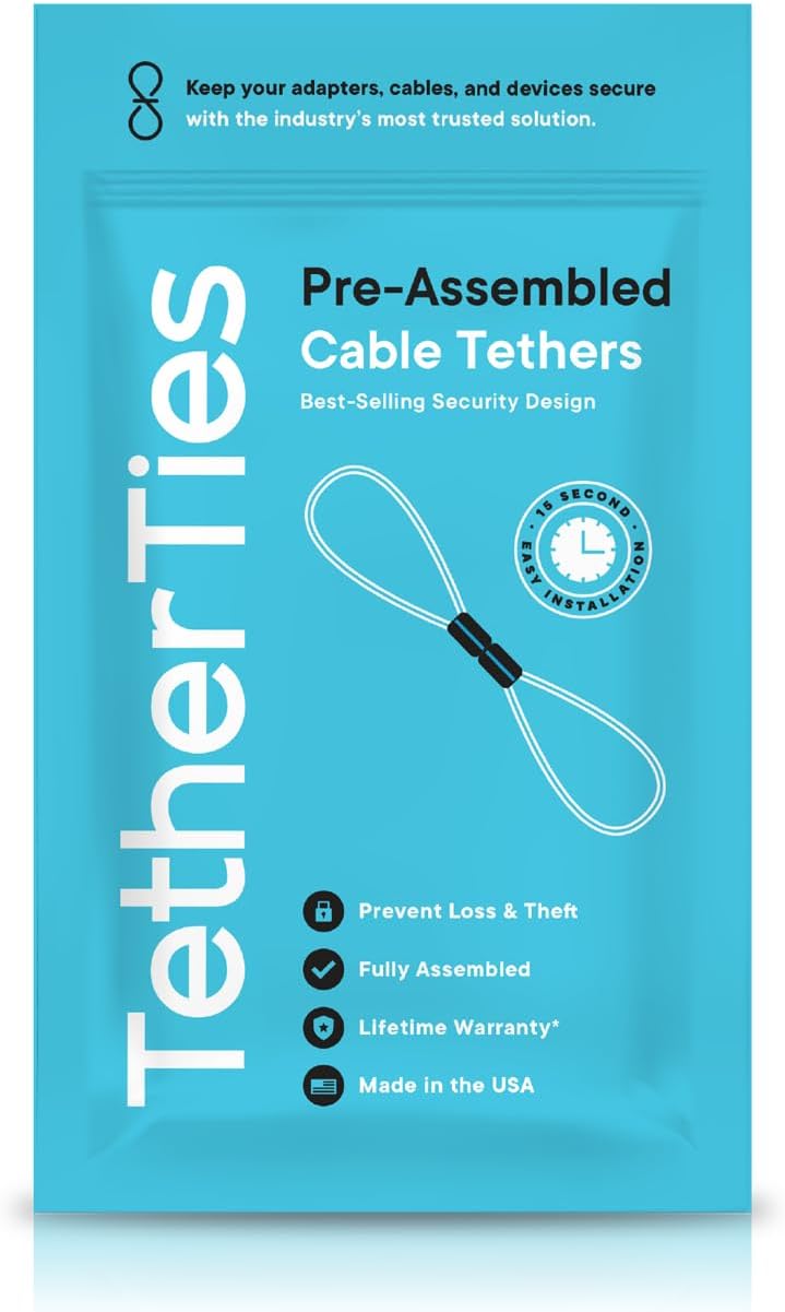 TetherTies 高耐久ケーブルテザー 30個パック シルバー 組み立て済み 改ざん防止 ケーブルテザー コンピューター/アダプ 会員価格 /SALE】TETHER TOOLS(テザーツールズ) Tether Guard テザリングサポートキット TG098(テザリングサポートキット):  記録メディア・電源 ...