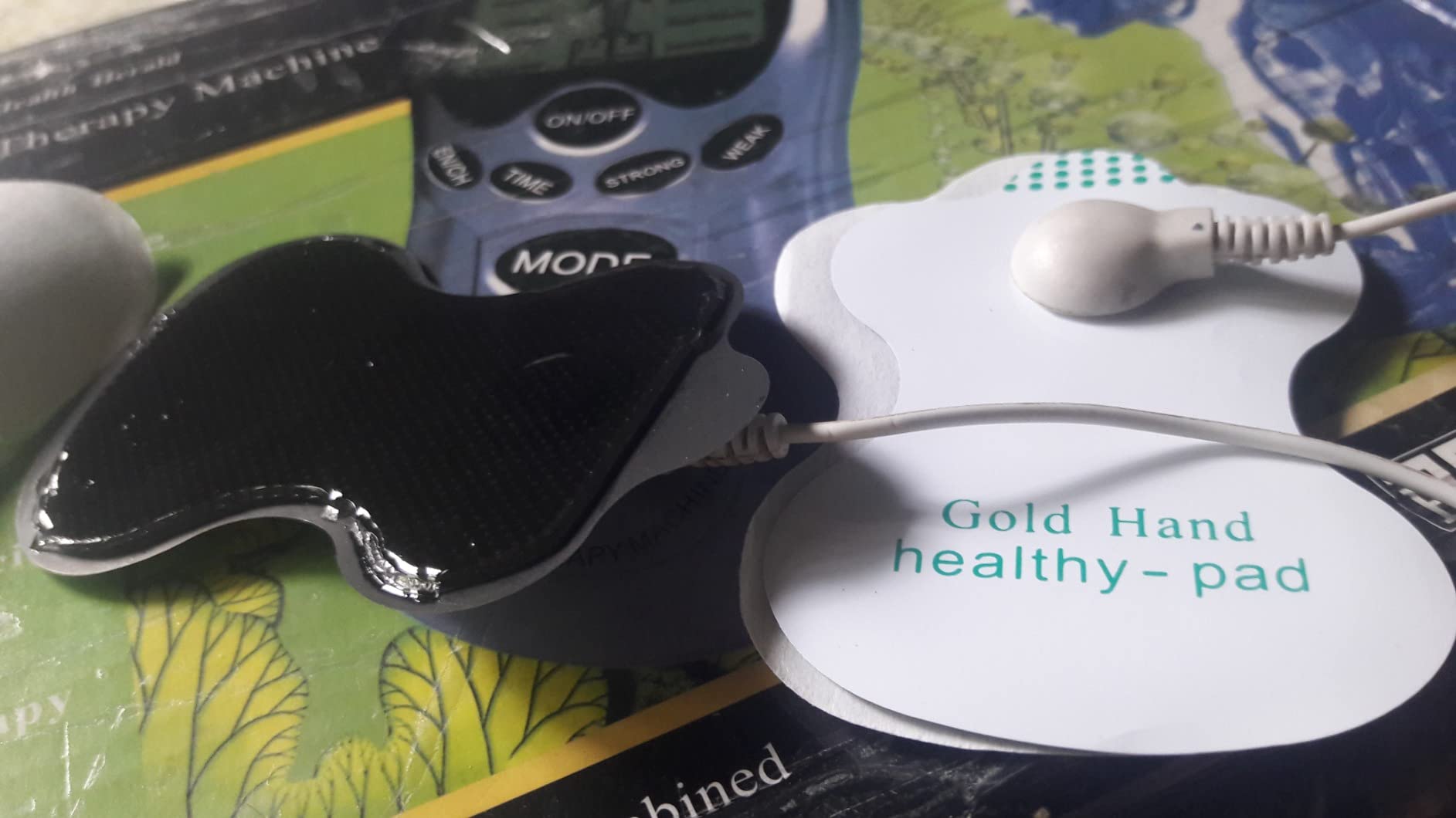 Health Herald Tens Digital Therapy Machine Electrodes Pads (Pack Of 8 ...