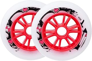Inline Skate Wheels, Replacement Roller Skating Wheels Inline Skate Wheels,85A Inline Roller Hockey Skates Replacement Wheels for Indoor/Outdoor Speed Inline Roller Skate,2-Pack