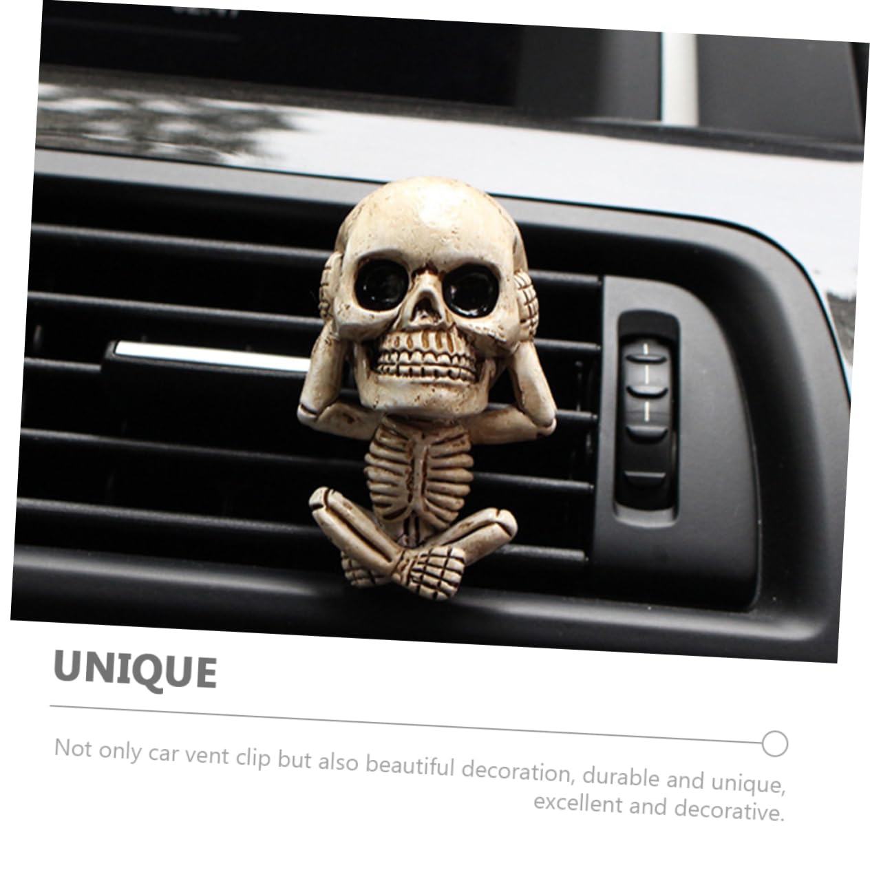 Gatuida 15pezzi Skull Car Vent Clip Profumatore Auto Decorativo Per Accessorio Per Sfiato Design Auto