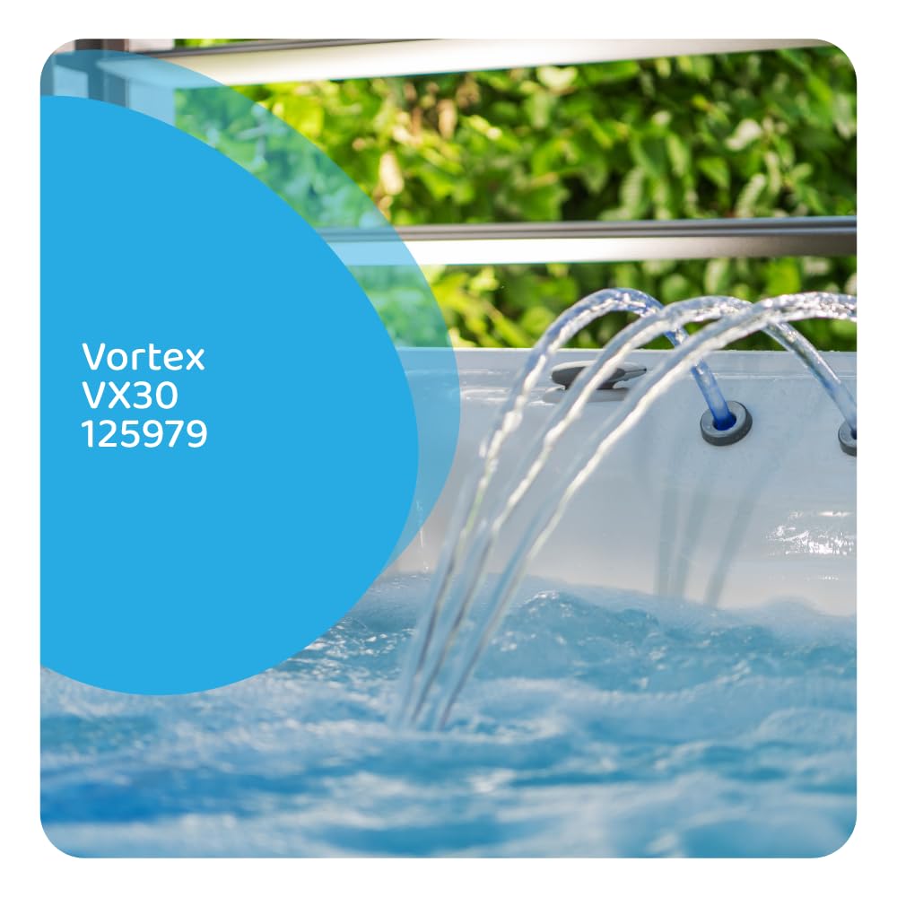 AllSpares Whirlpool wkład filtrujący odpowiedni do Vortex VX30 | 125979 | system Twist-Lock | zamiennik filtra spa do jacuzzi | wkład filtrujący do czystej wody | 216 x 125 mm