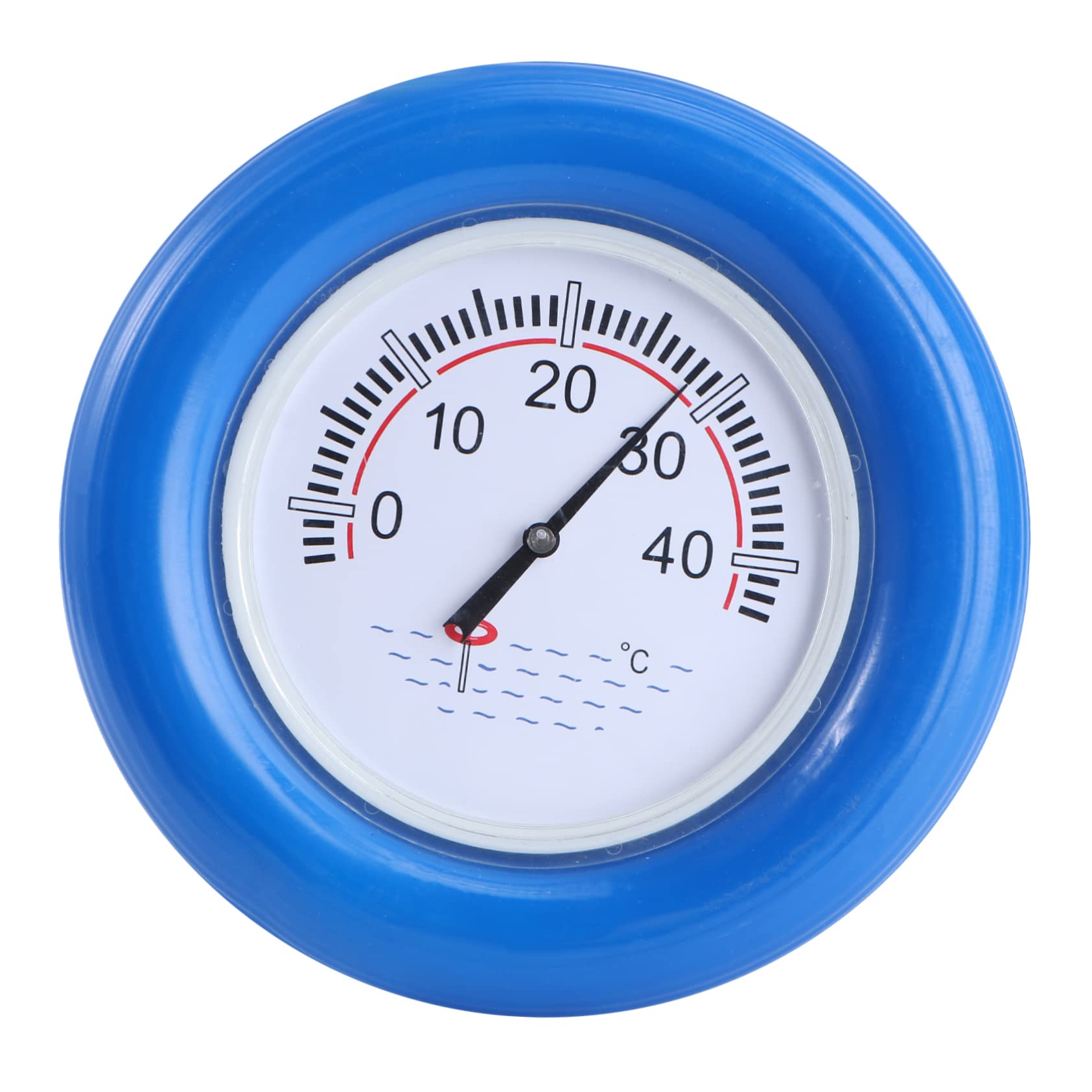 Termometro Galleggiante Piscina Compatto Lettura Facile e Veloce Resistente e Adatto Spa e Vasche Idromassaggio Display Temperatura
