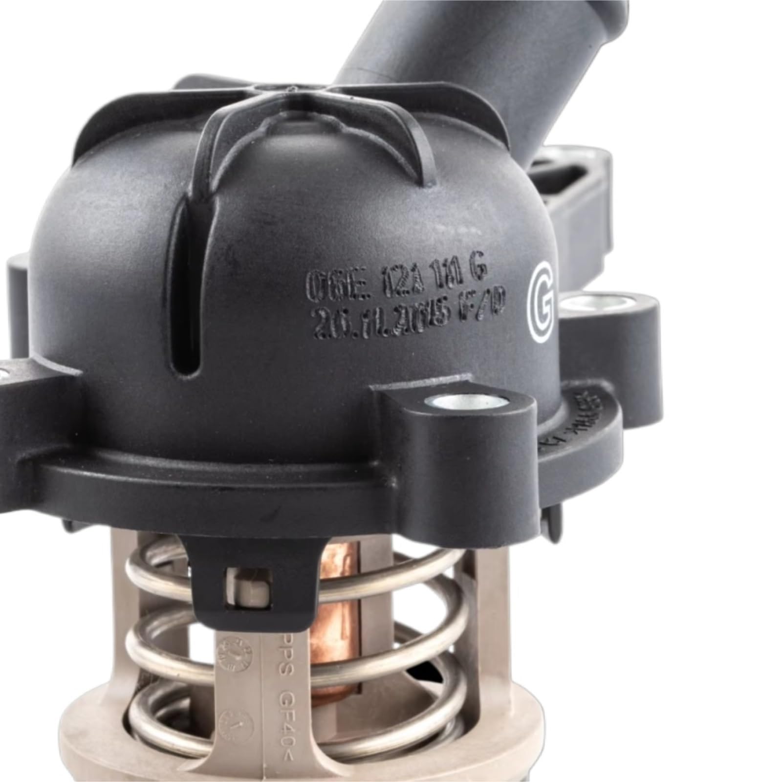 Unità Termostato Per Auto Compatibile Con A4 B7 2005-2009 A6 C6 2004-2009 A8L D3 2005-2010 06E121111H 2.4/3.2 Termostato Del Liquido Di Raffreddamento Motore Termostato refrigerante motore