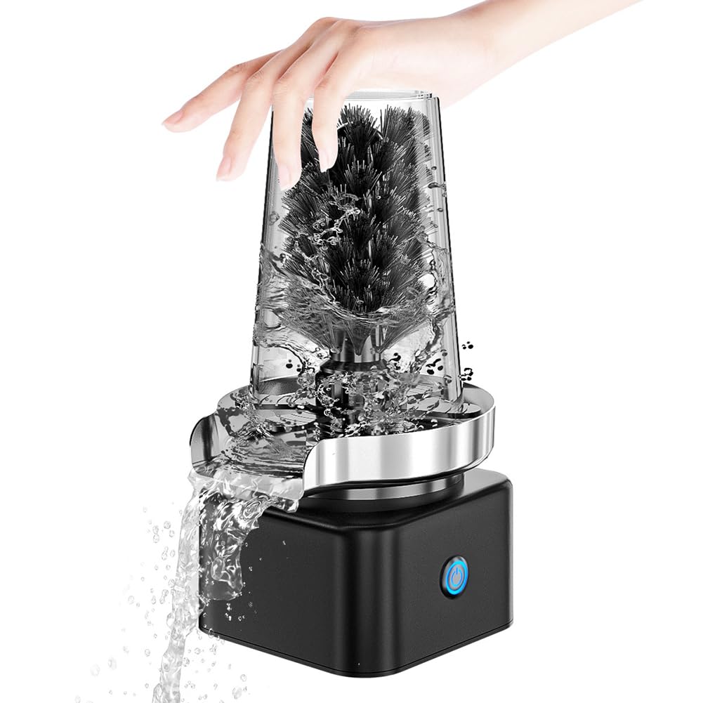 Lavatazzine elettriche, Lavatrici automatiche per tazze ad alta pressione, Lavabicchieri per la pulizia del bancone delle tazze del bar della birra per la casa per il ristorante della caffetteria