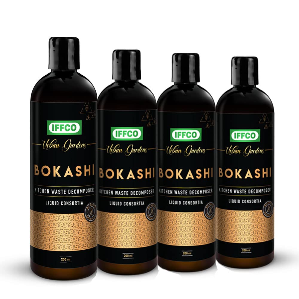 IFFCO Urban Gardens - Bokashi Liquid Consortia - 800ml - (7 Strains) - Compost Maker & Accelerator - Decompose Kitchen Waste to SuperFood for Plants (B0BQ6K9G2B) Amazon Price History, Amazon Price Tracker