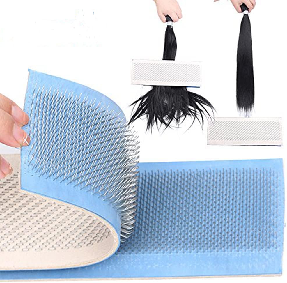 Alileader Hair Holder Drawing Mat For Bulk Hair Extension Professional Hackle...