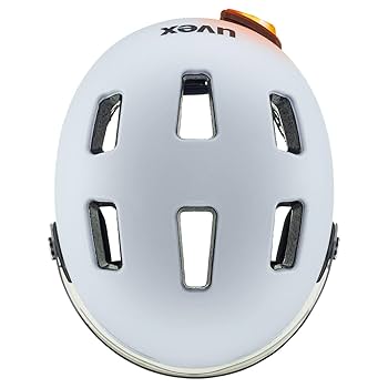 Amazon | uvex(ウベックス) バイザー付き自転車ヘルメット LED
