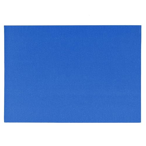 Miniatura 3 de uxcell 5 hojas de papel de cartón corrugado, azul, 7.87 x 11.90 pulgadas, para proyectos de manualidades y bricolaje