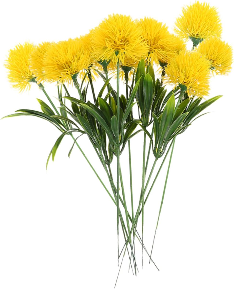 Alipis 60pcs Artificial Dandelion Flower Faux Dandelion for Wedding Home Decorative Plant