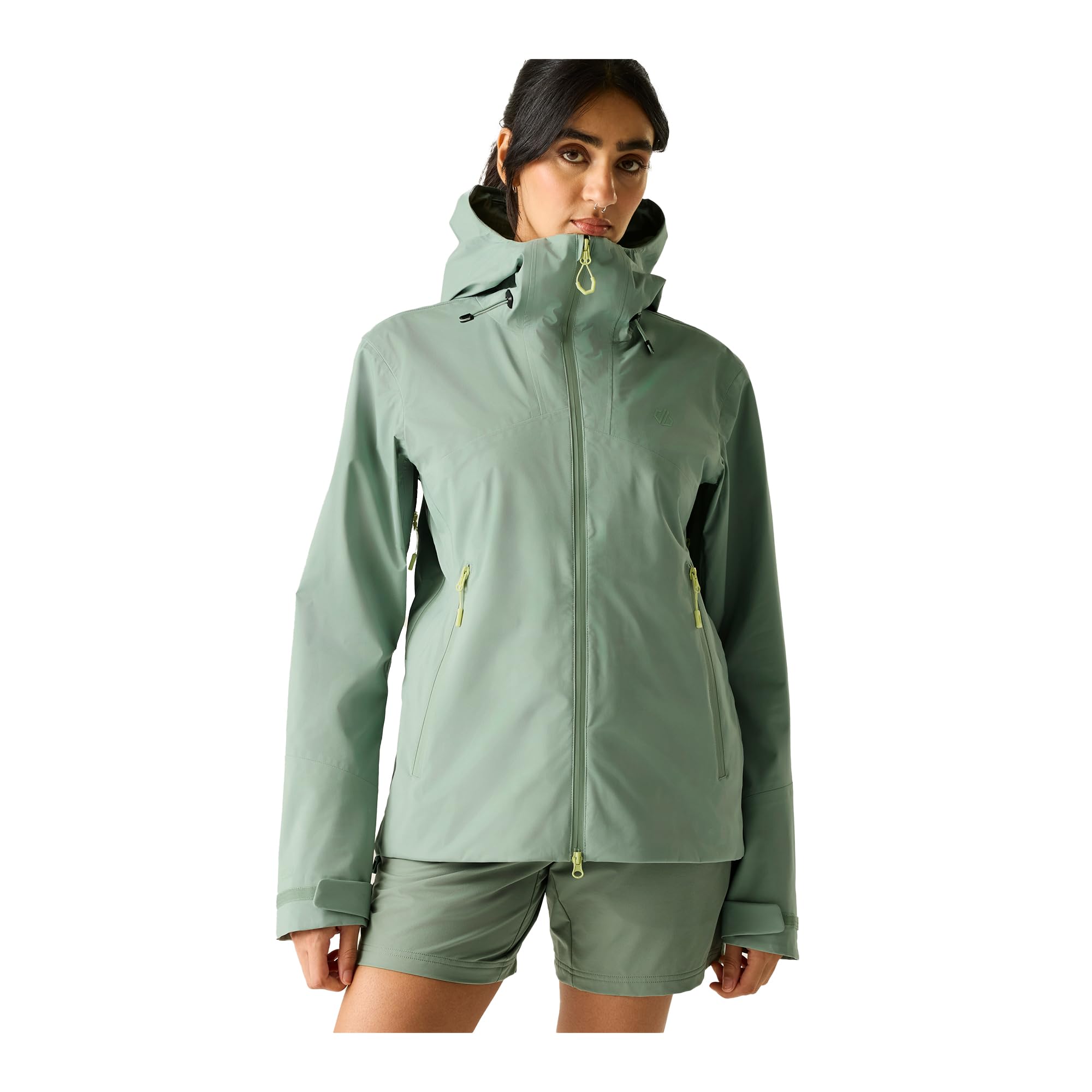 Dare2b Women's Haik Hiking Jacket, Lightweight Waterproof Windproof Walking Coat