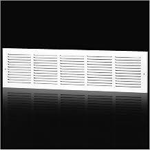 30"Wx6"H Duct Opening Return Air Grille,Air Return Vent Cover Grill for Sidewall and Ceiling,Solid Steel AC Vent Cover HVAC Cold Air Intake Grille Without Filter House,Outer Dimension31.75WX7.75"H