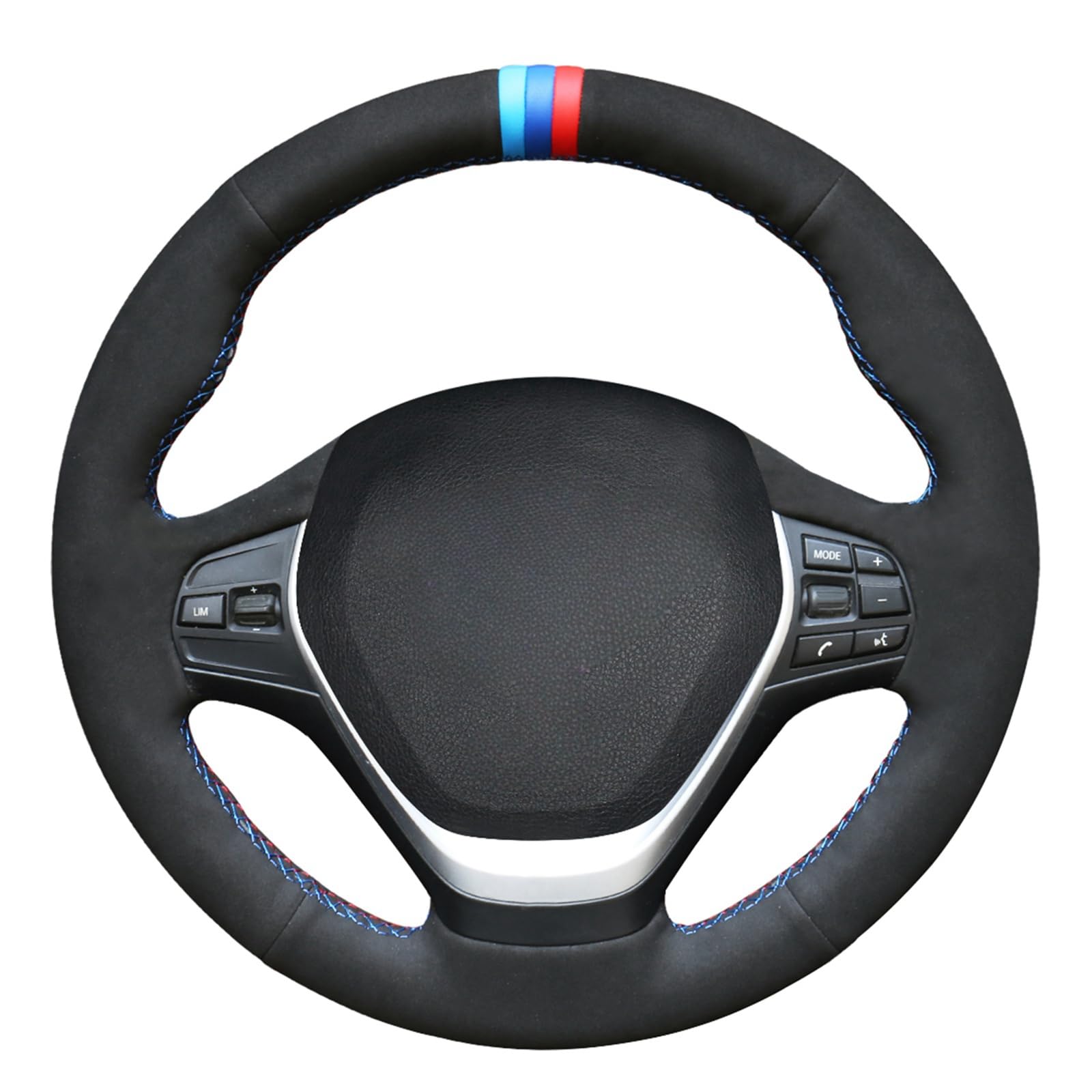 MEWANT Steering Wheel Cover Compatible with BMW F20 F45 2014-2018 F30 F31 F34 F32 F33 F36 2014-2018 Steering Wheel Wrap