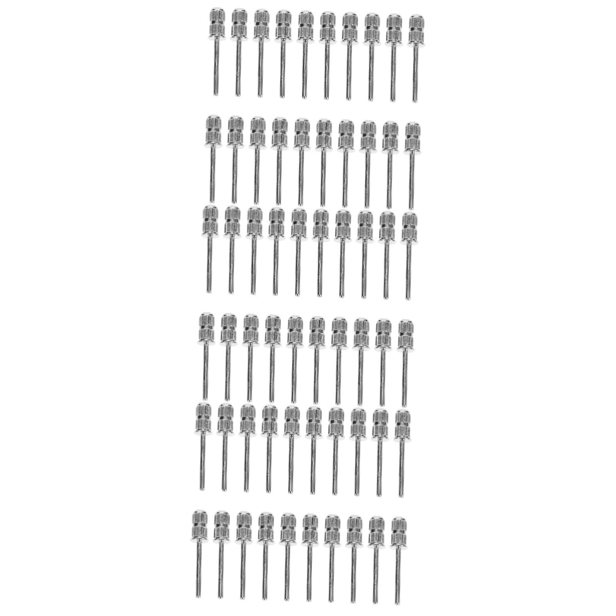 60pezzi Punte Per Trapano Unghie Accessori Per Manicure Professionale Teste Per Levigatura e Lucidatura Compatibile Con Strumenti Di Bellezza e Spa