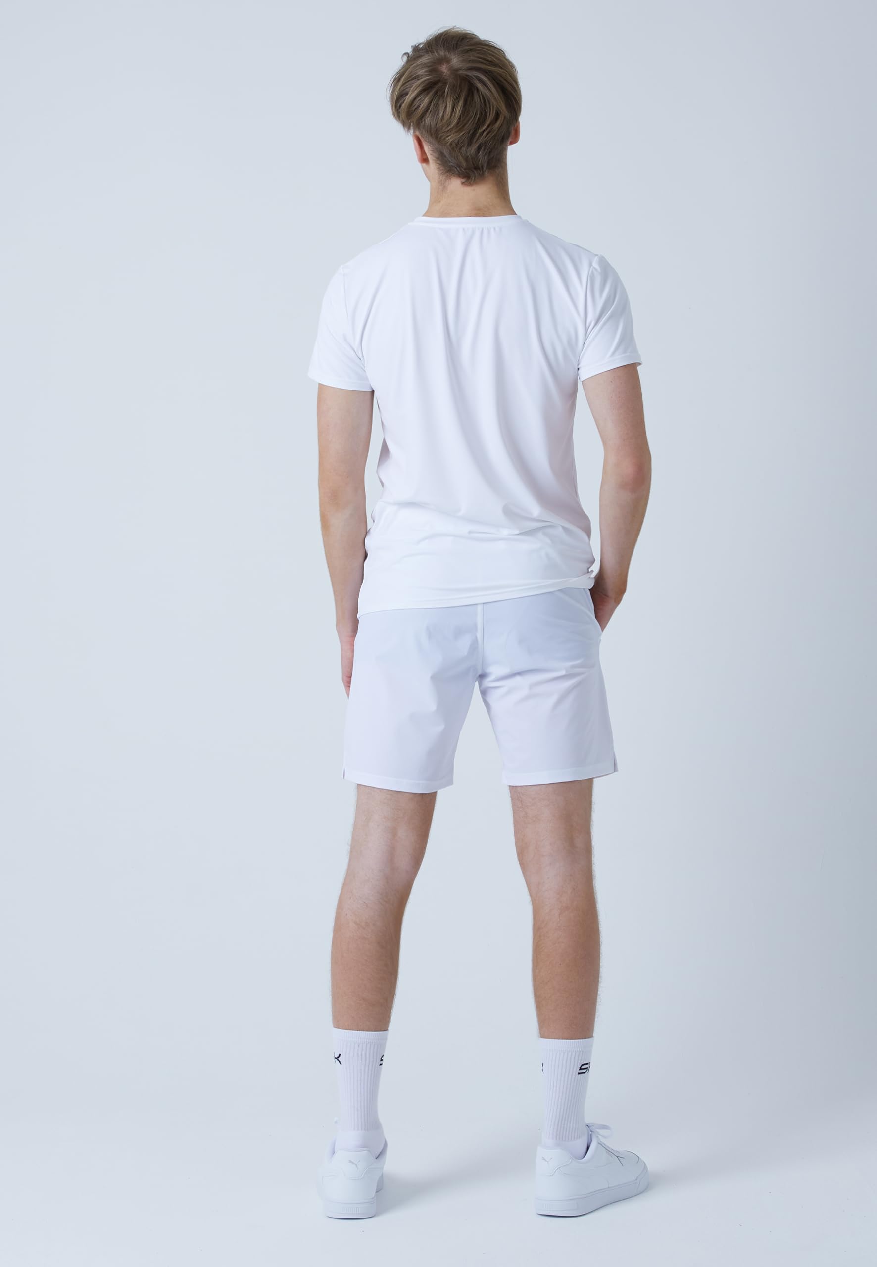 Sportkind Tennis Padel Training Shorts Regular Ultraleicht hochelastisch atmungsaktiv UV-Schutz