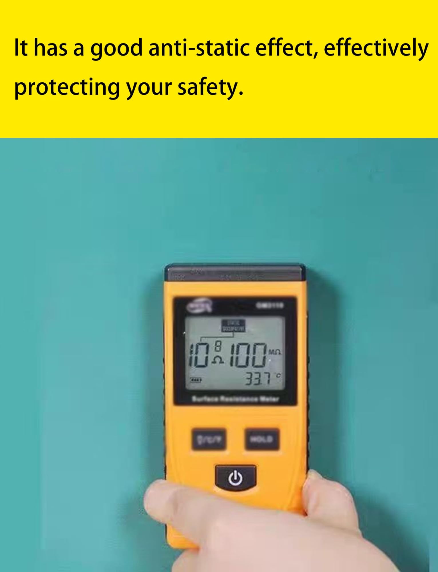 Tapete de control estático personalizado, superficie de trabajo de PVC for reparación de productos electrónicos, banco de trabajo de fábrica y protección de soldadura(15.7x39.4in)